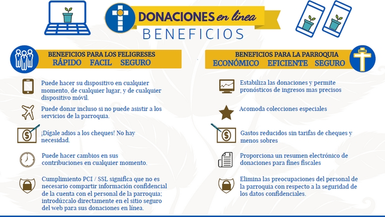 Spanish online donations banner