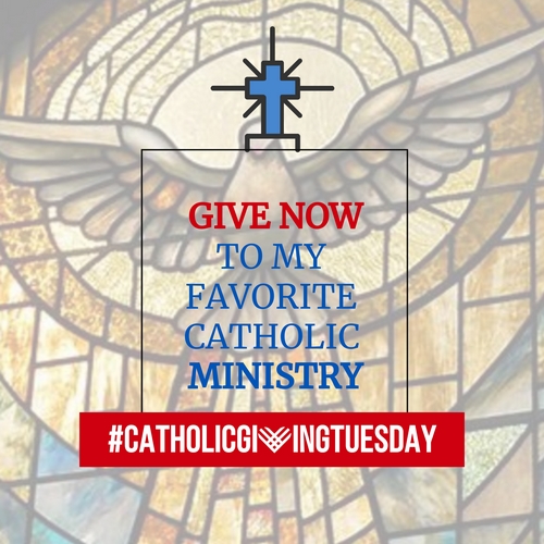 Catholic Giving Tuesday banner