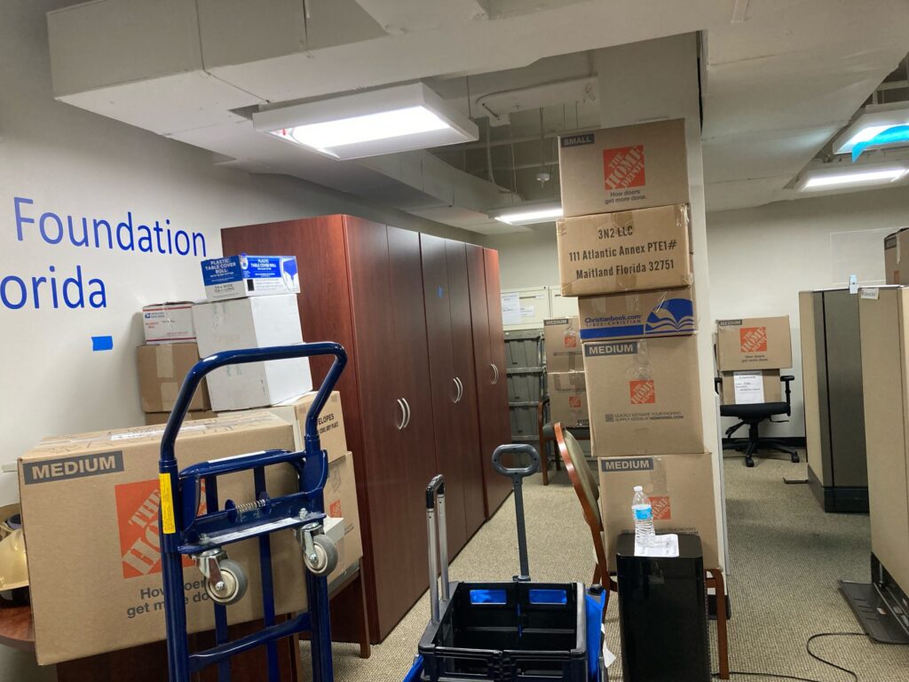 Hurricane Ian Leaves It's Mark On Foundation Offices