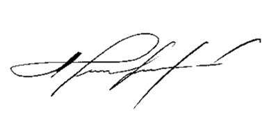 Rev. Jean Desir Signature