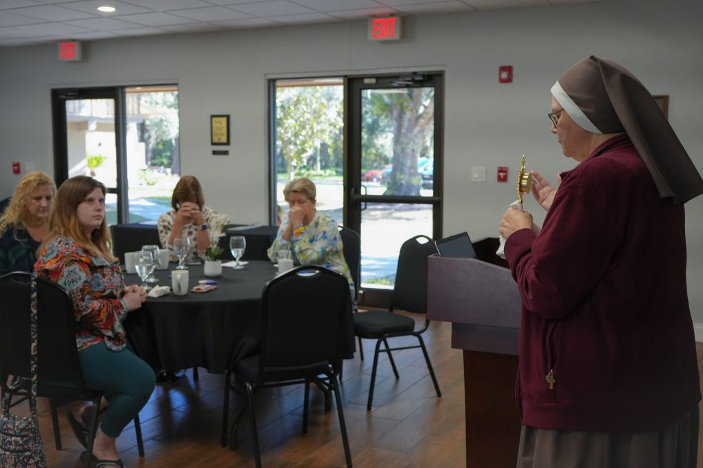 Sister Maria at WPGC Retreat