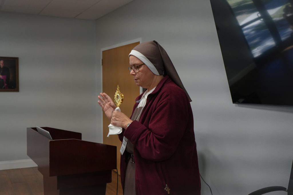 Sister Maria at WPGC Retreat