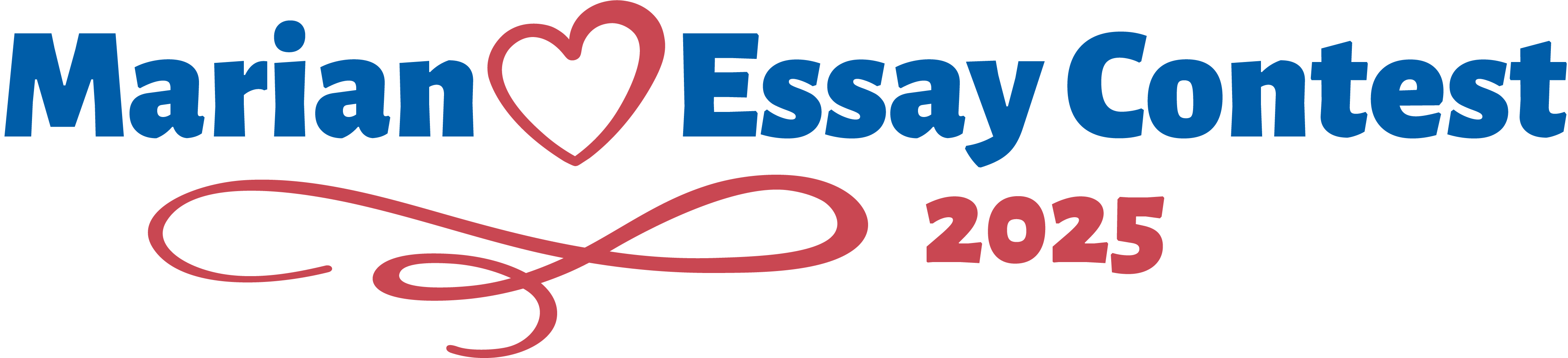 2025 Marian Essay Contest Logo