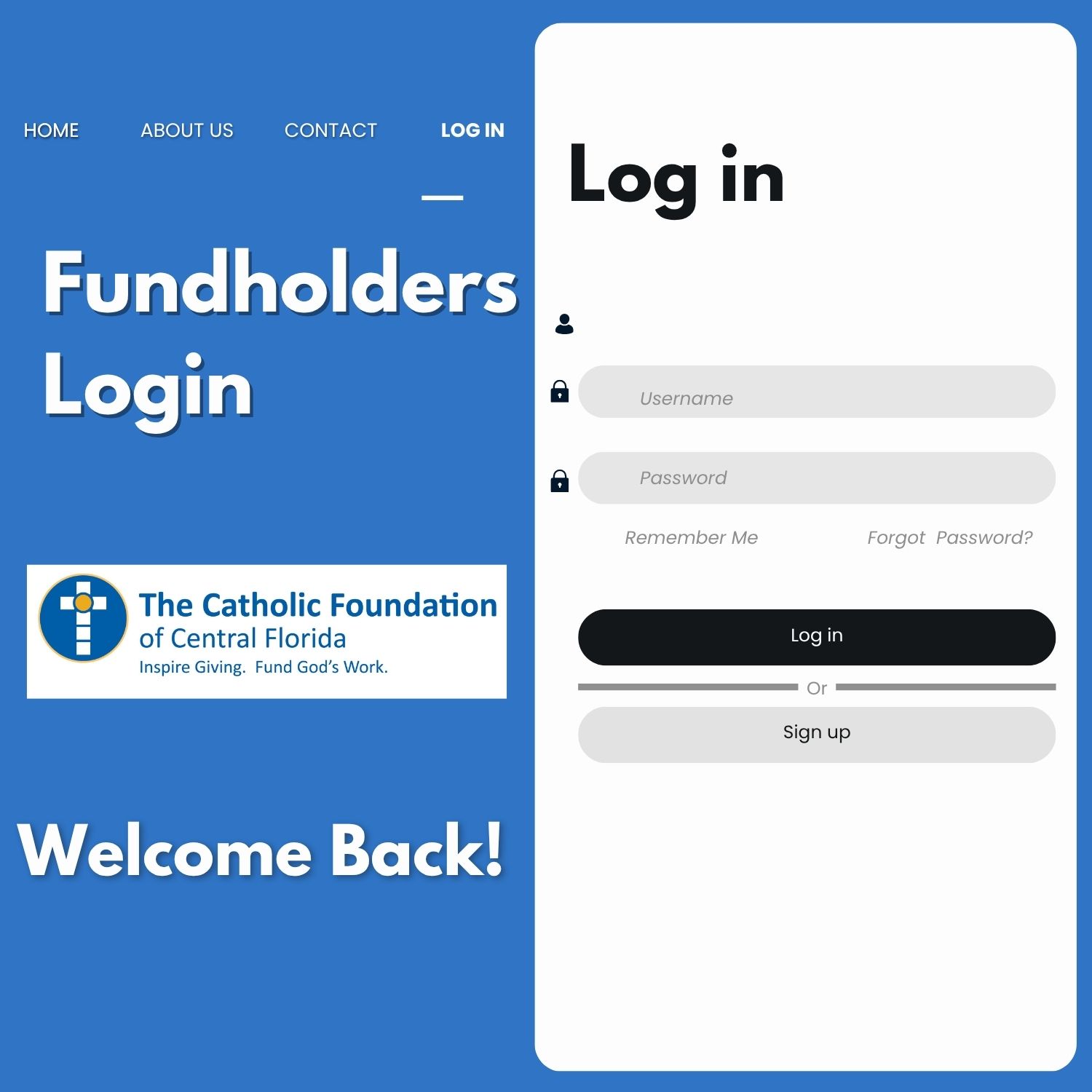 Fundholder Login Button
