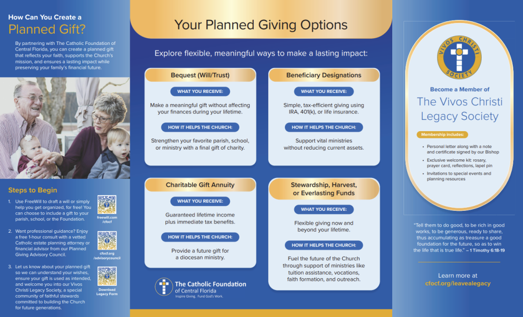 Gift in Your Will Brochure Page 2