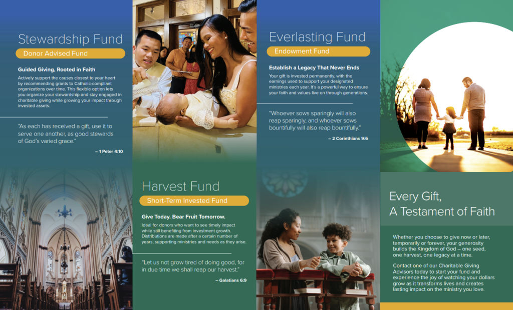 Seeds of Faith Funds Brochure Page 2